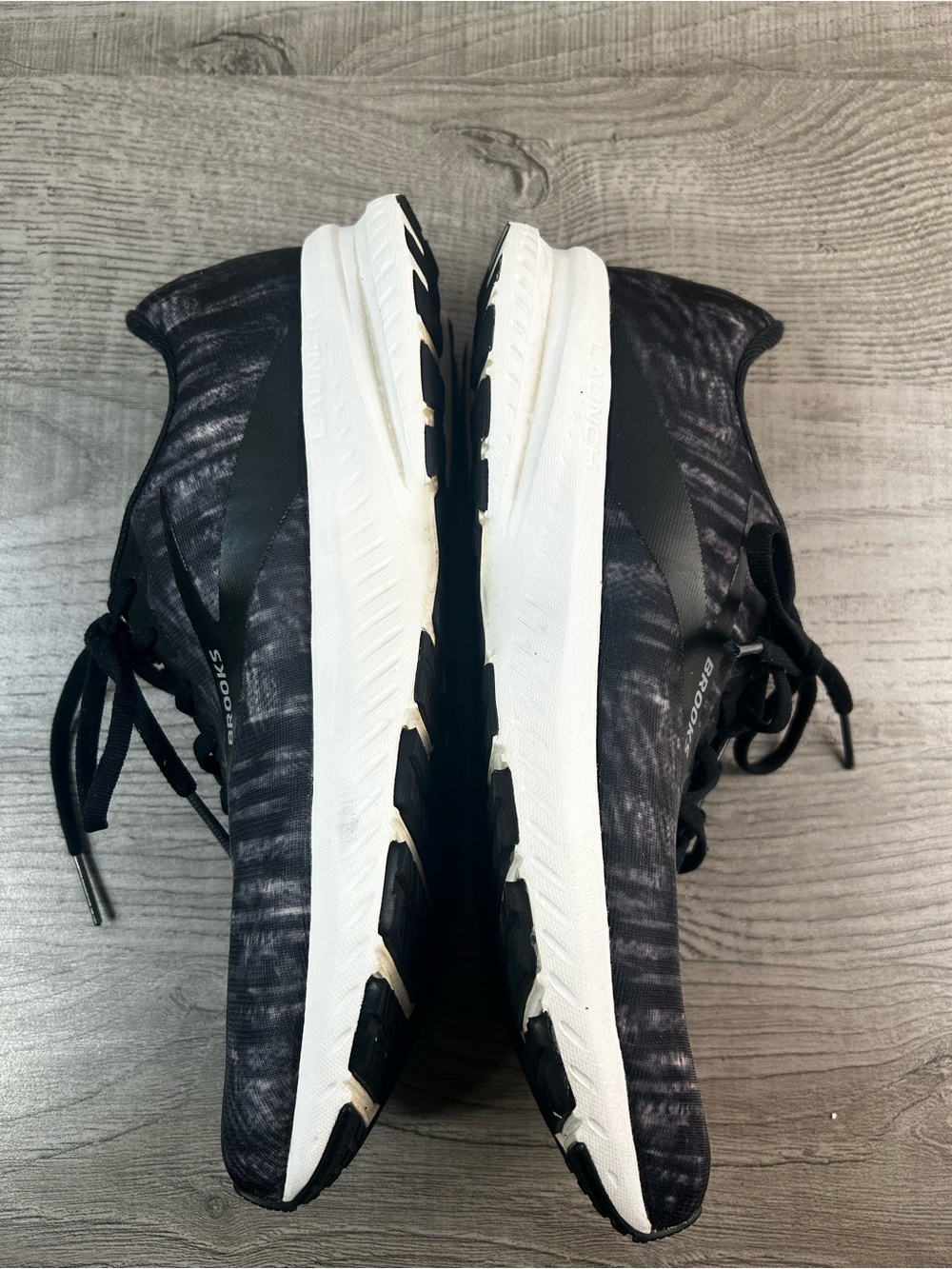 Brooks Launch 7 Black Marble Women’s Size 10.5 B Athletic SneakersRunning Shoes - Picture 11 of 13